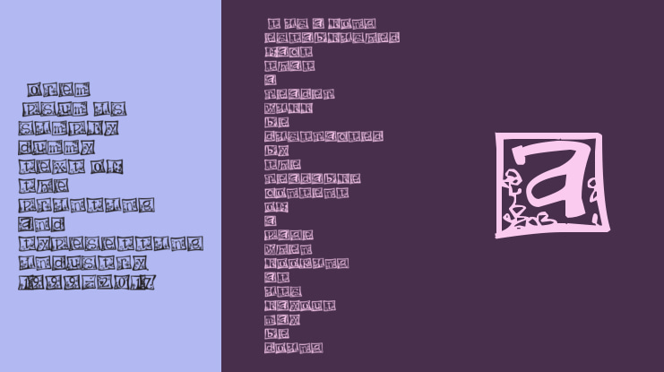 Indezonefont - creative Font