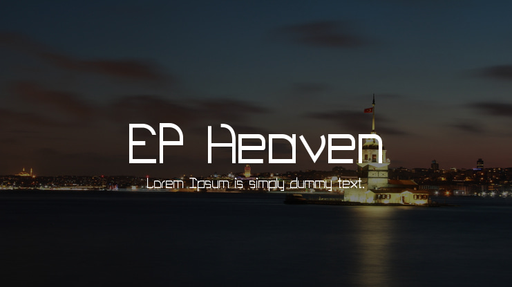 EP Heaven Font