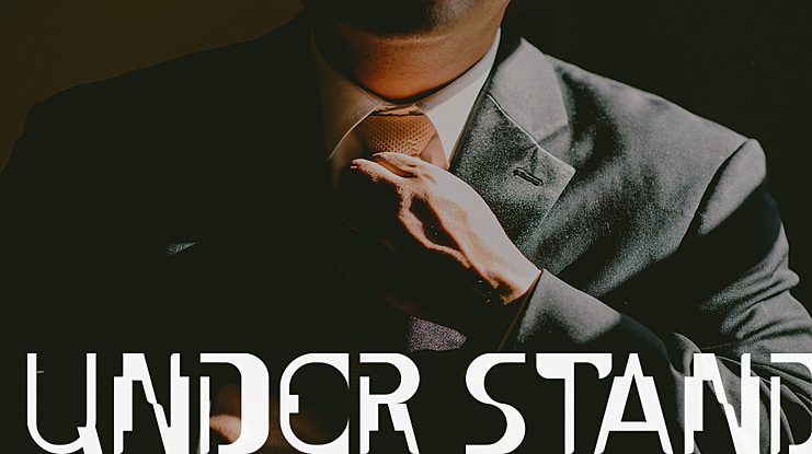 UNDER STAND Font Family