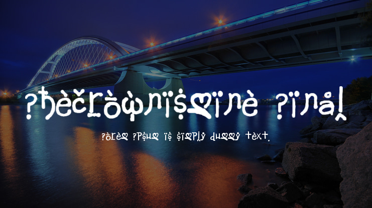 Thecrownismine Final Font