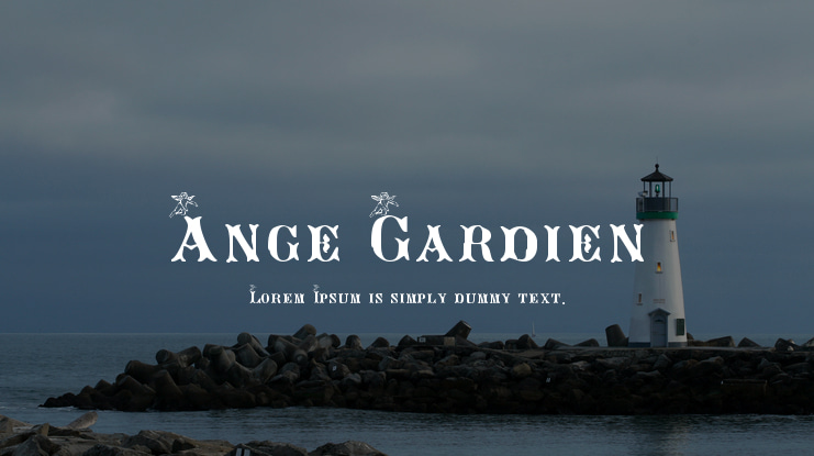 Ange Gardien Font
