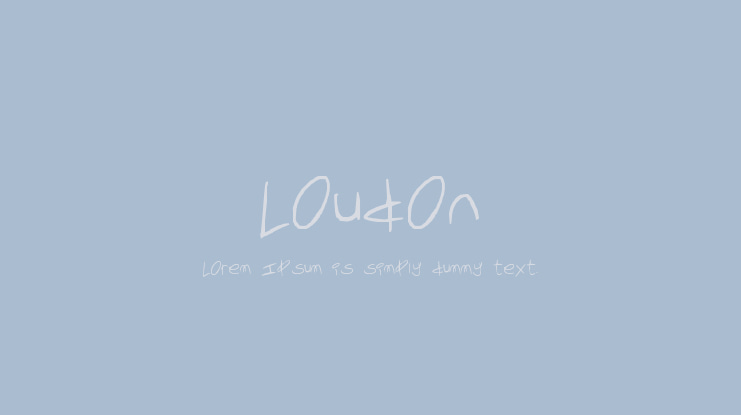 Loudon Font