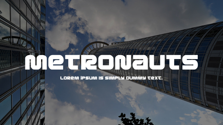 Metronauts Font Family