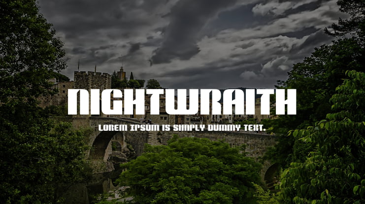 Nightwraith Font Family