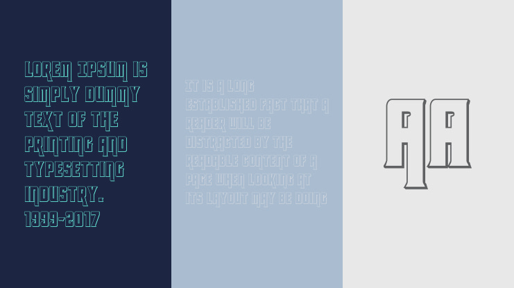 Kondor 3D Font Family