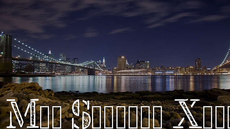 Mck Stencil Xray Font Family