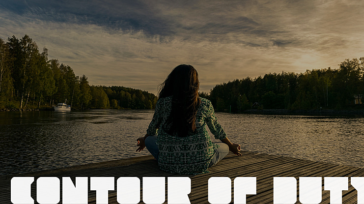 Contour of Duty Font Family