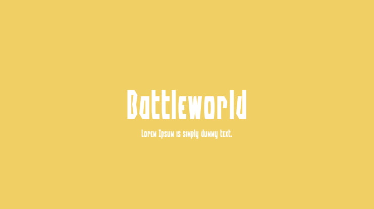 Battleworld Font Family