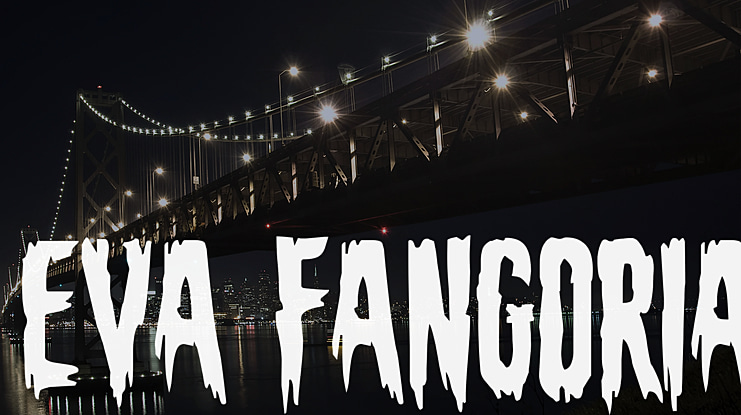 Eva Fangoria Font Family