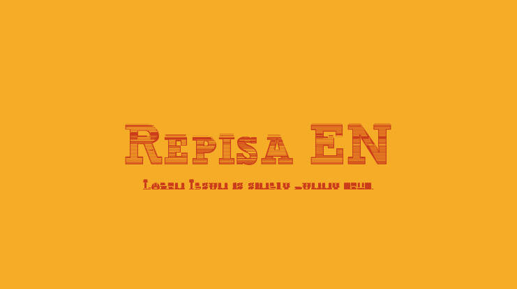 Repisa EN Font