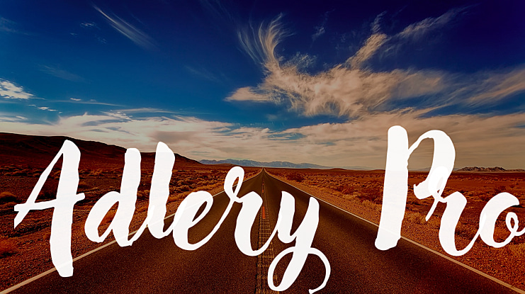 Adlery Pro Font Family