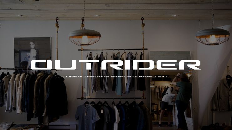 Outrider Font Family
