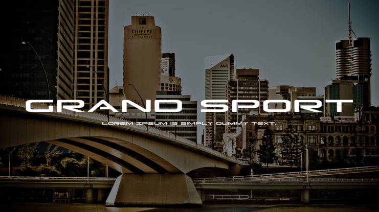 Grand Sport Font Family