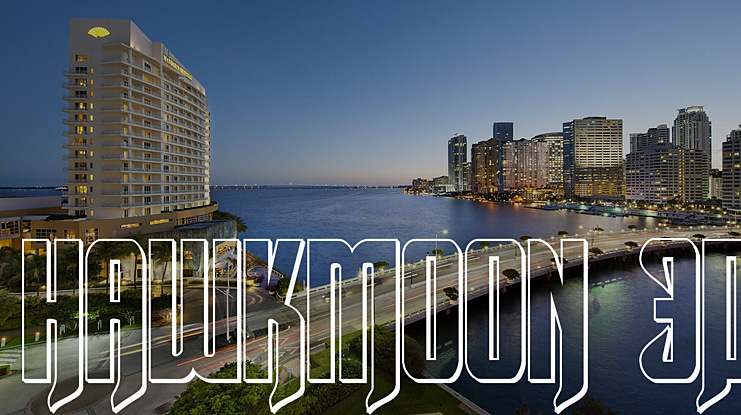 Hawkmoon 3D Font Family