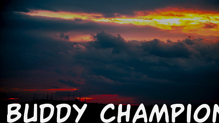 Buddy Champion Font Family