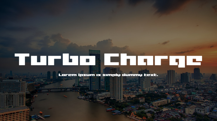 Turbo Charge Font Family