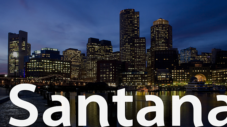 Santana Font Family