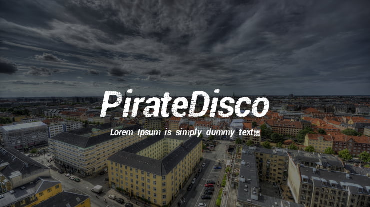 PirateDisco Font
