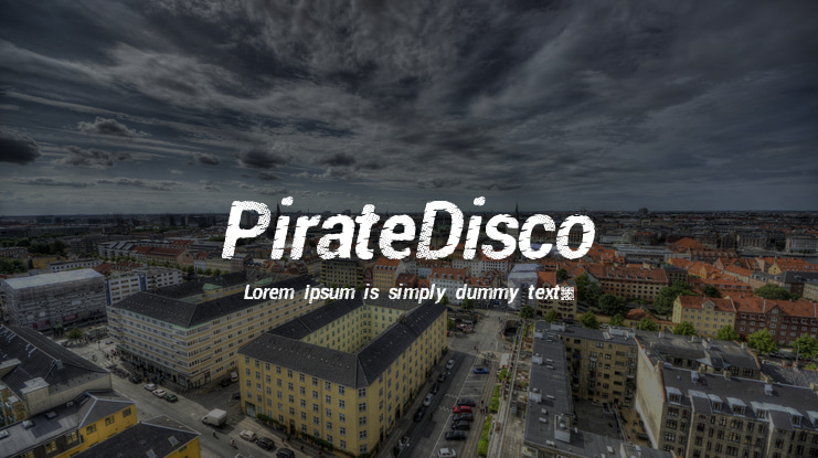 PirateDisco Font