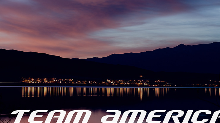 Team America Font Family