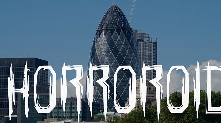 Horroroid Font Family