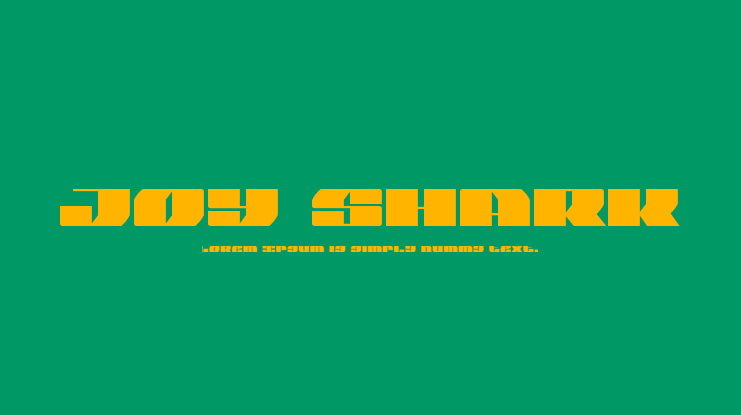 Joy Shark Font Family