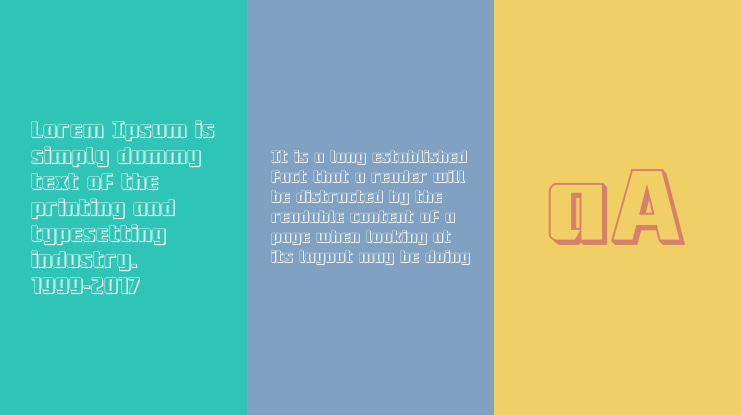 Subadai Baan 3D Font Family