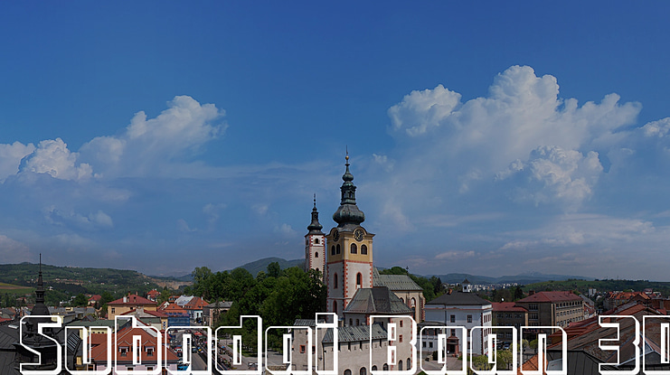 Subadai Baan 3D Font Family