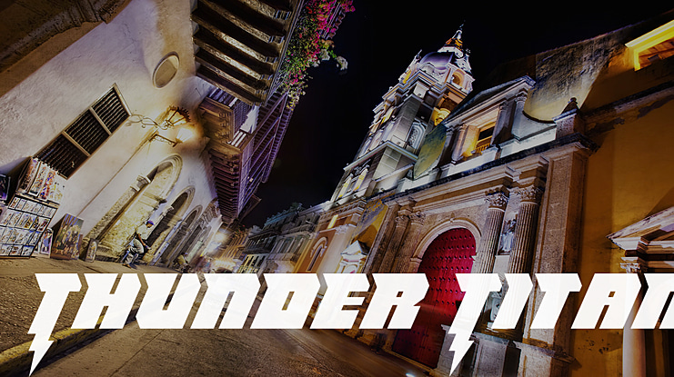 Thunder Titan Font Family
