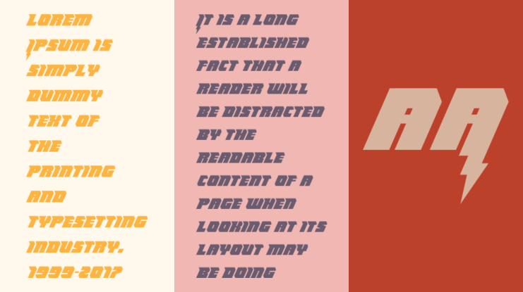 Thunder Titan Font Family