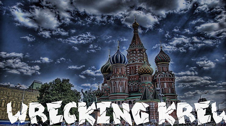 wrecking krew Font Family