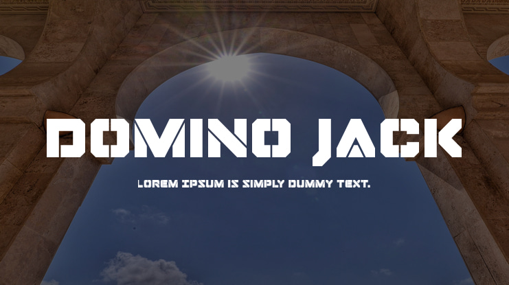 Domino Jack Font Family