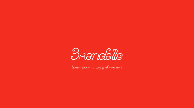 Brandalls Font Family