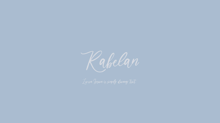 Rabelan Font