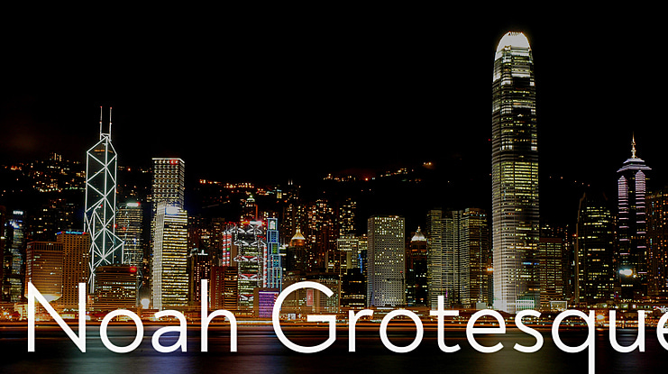 Noah Grotesque Font Family