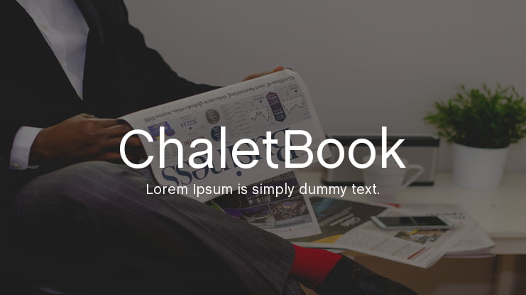 ChaletBook Font Family