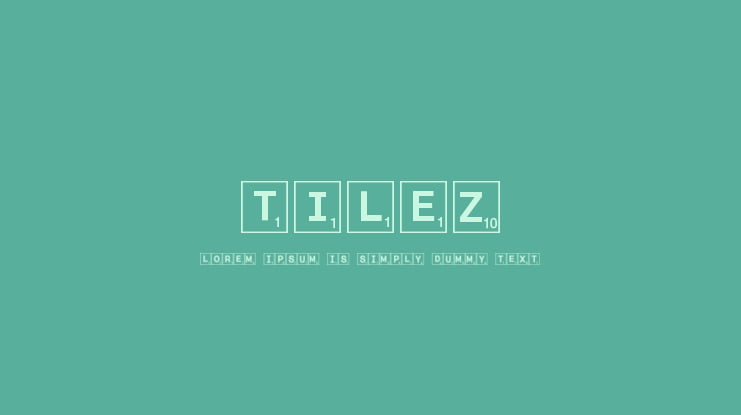 Tilez Font