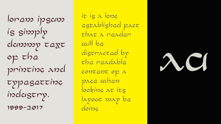 Half-Elven Font Family