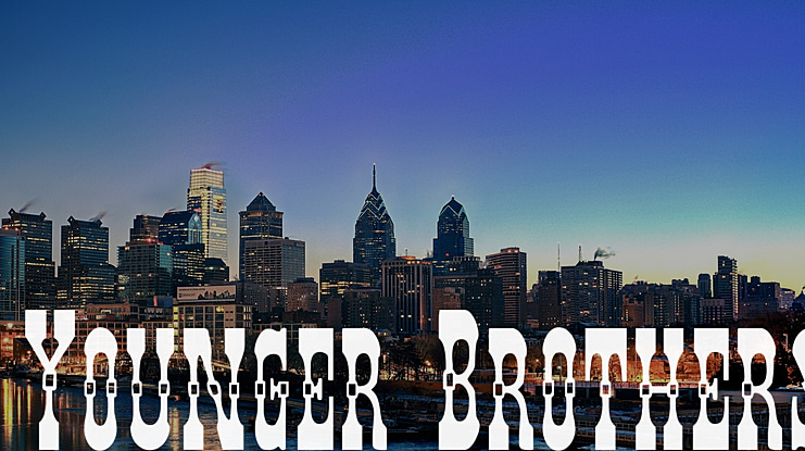 Younger Brothers Font Family