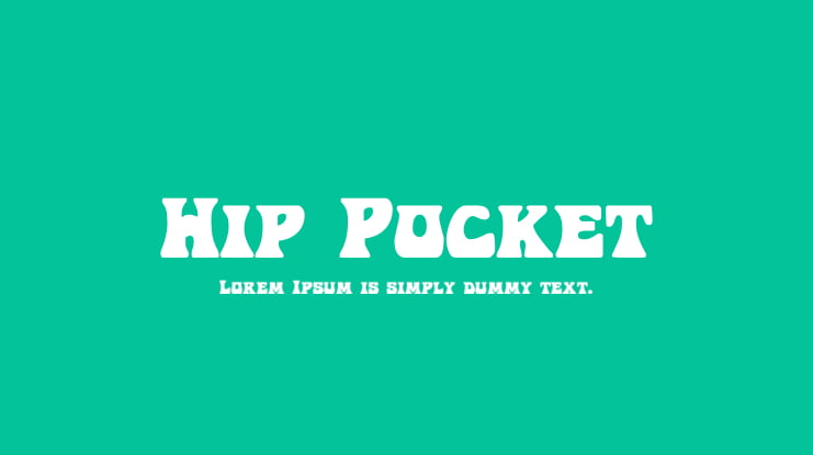 Hip Pocket Font Family