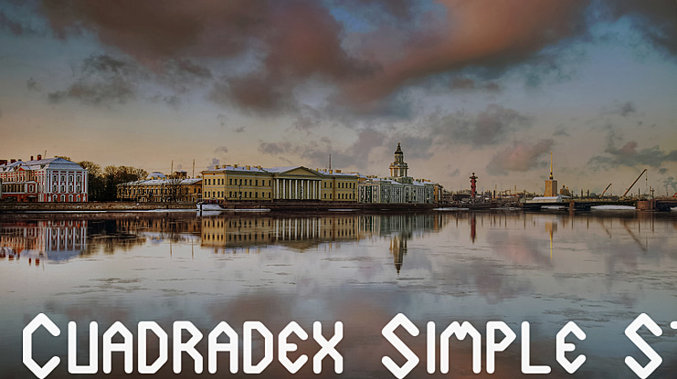Cuadradex Simple St Font