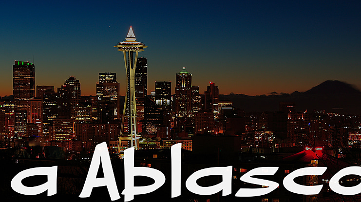 a Ablasco Font