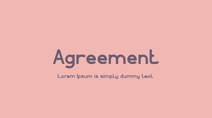 Download Free Agreement Font Family Download Free For Desktop Webfont Fonts Typography