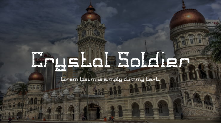 Crystal Soldier Font Family