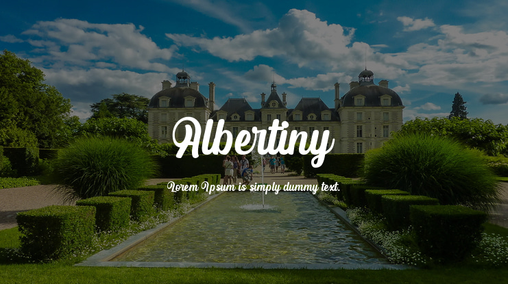 Albertiny Font