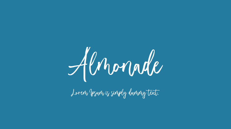 Almonade Font