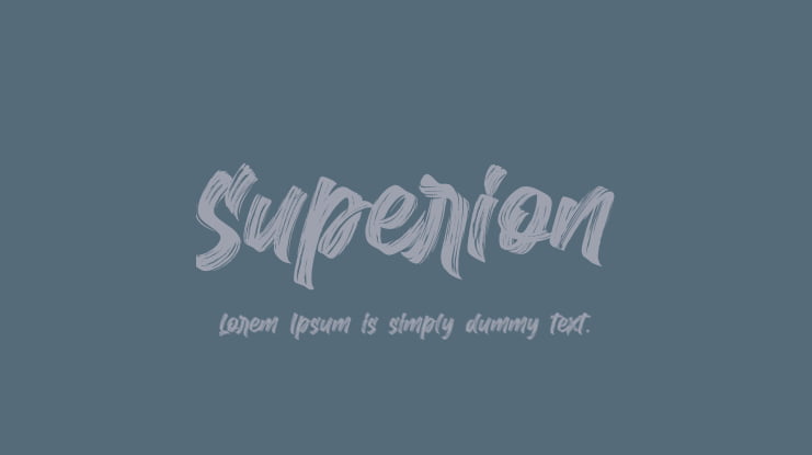 Superion Font