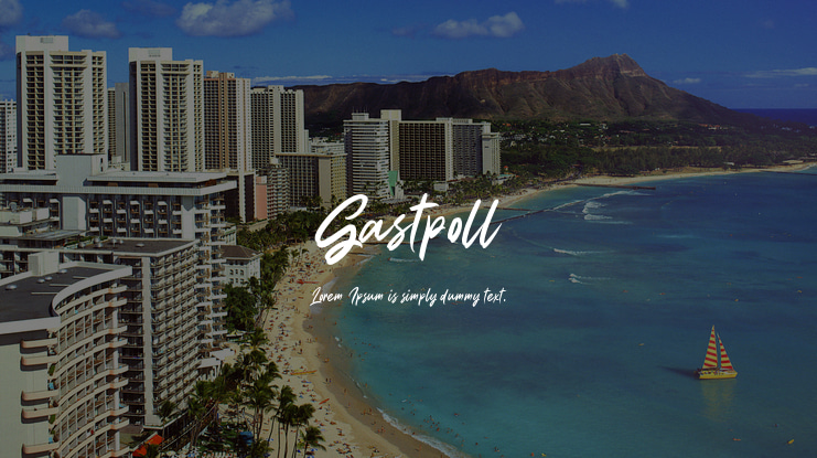 Gastpoll Font