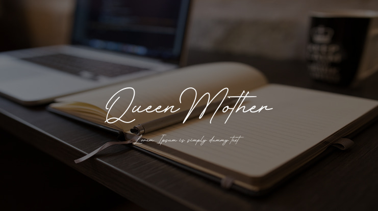 QueenMother Font