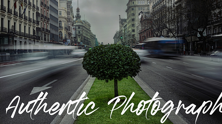 Authentic Photograph Font